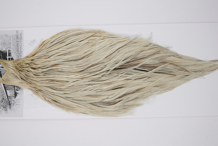 10103 Beaverkill Dry Fly Hackle Rooster Cape Pale Watery Dun Ties Size 4-18