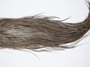 10161 Beaverkill Dry Fly Hackle Rooster Saddle Dark Grey Dun Ties Size 12-14