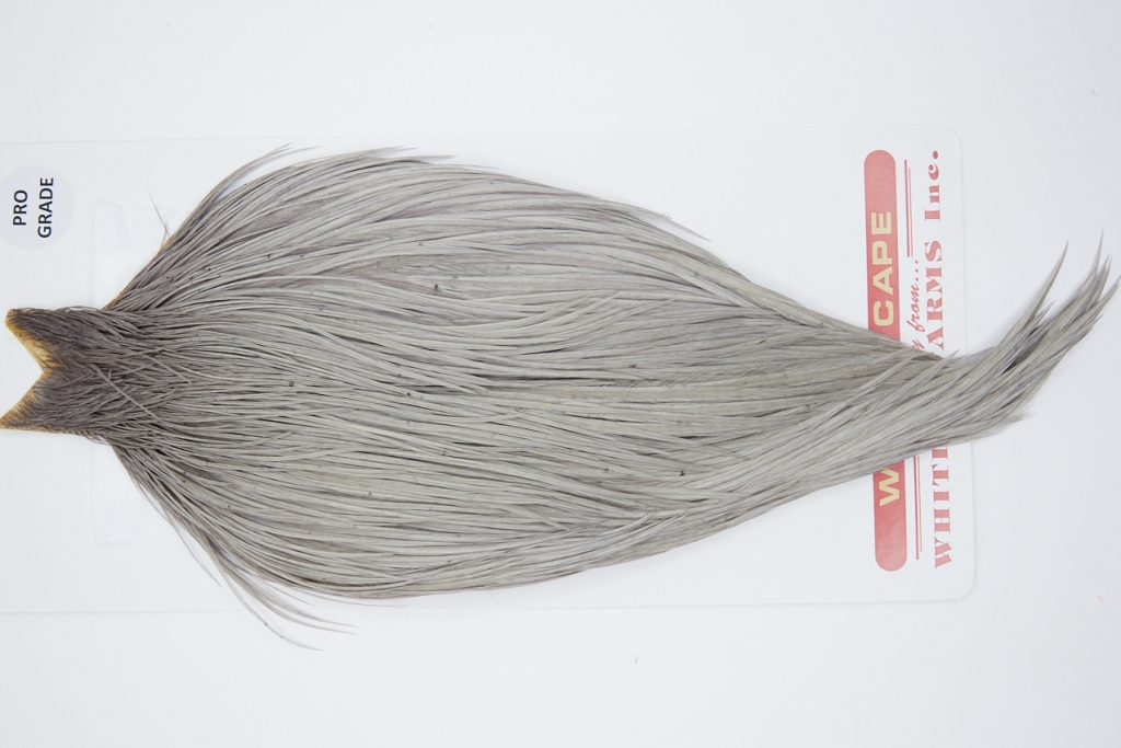 10200 Whiting Dry Fly Hackle Pro Grade Rooster Cape Medium Dun Ties Size 8-22