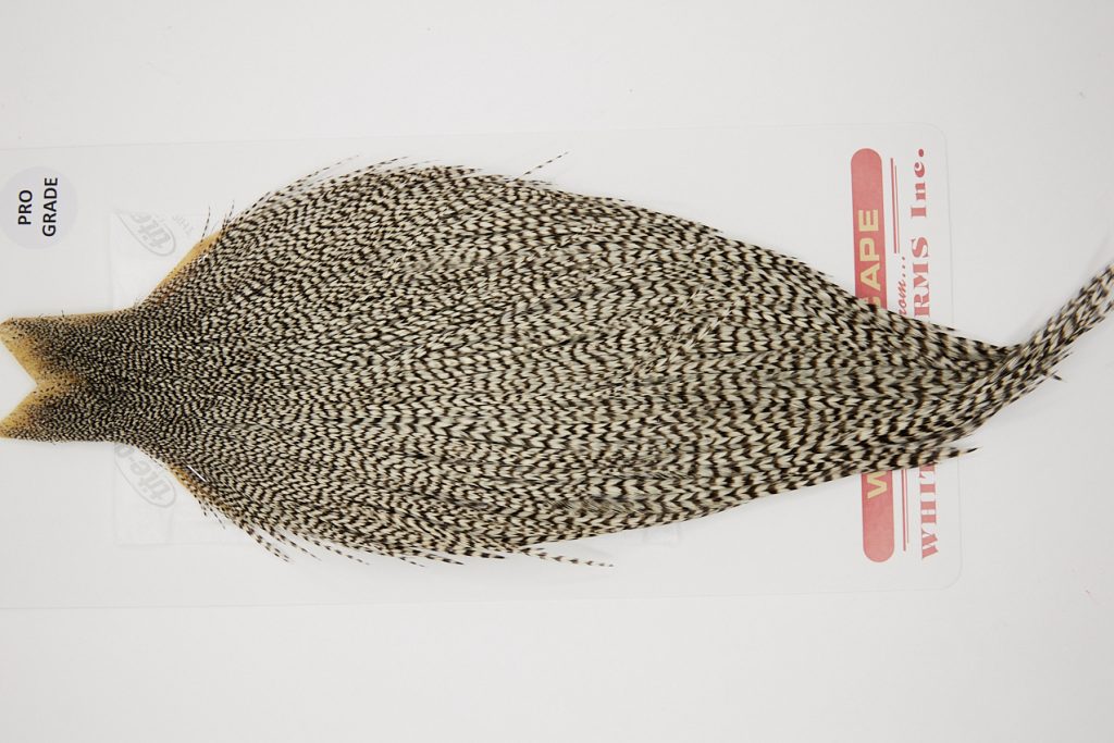 10223 Whiting Dry Fly Hackle Pro Grade Rooster Cape Grizzly Ties Size 10-20