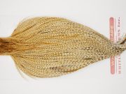 10225 Whiting Dry Fly Hackle Pro Grade Rooster Saddle Barred Medium Ginger Ties Size 8-22