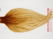 10226 Whiting Dry Fly Hackle Pro Grade Rooster Saddle Barred Medium Ginger Ties Size 10-22