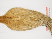 10228 Whiting Dry Fly Hackle Pro Grade Rooster Saddle Barred Medium Ginger Ties Size 8-18