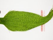 10246 Whiting Dry Fly Hackle Bronze Grade Rooster Cape Grizzly Chartreuse Ties Size 8-20