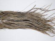 10287 Beaverkill Dry Fly Hackle Rooster Saddle Medium Grey Dun Ties Size 14-16