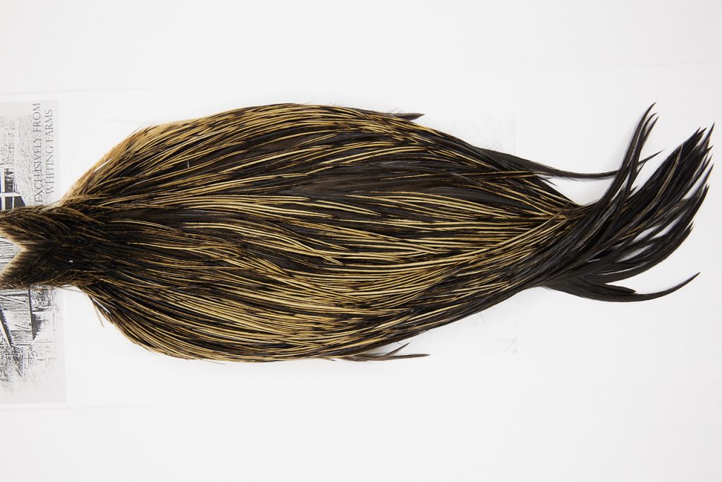 4953 Beaverkill Dry Fly Hackle Rooster Cape Badger Ties Size 10-22