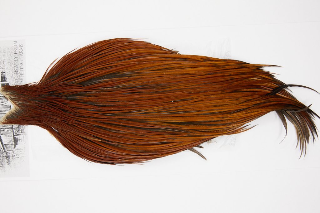4983 Beaverkill Dry Fly Hackle Rooster Cape Furnace Ties Size 6-20