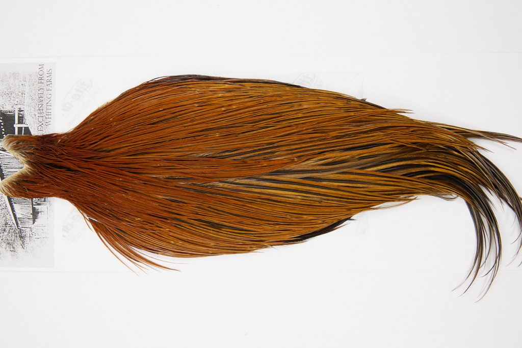 4984 Beaverkill Dry Fly Hackle Rooster Cape Furnace Ties Size 8-20