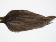 10305 JimsFlyCo Dry Fly Hackle Grade 2 Rooster Cape Dark Dun Ties Size 10-22