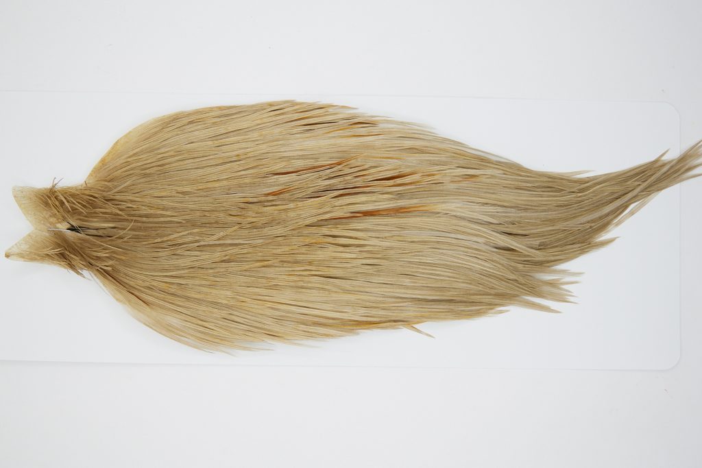 10338 JimsFlyCo Dry Fly Hackle Grade 2 Rooster Cape Medium Dun Ties Size 10-20