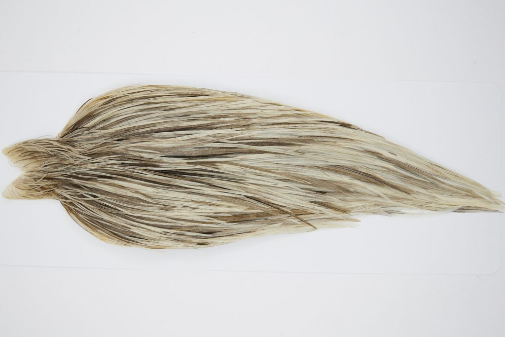 10352 JimsFlyCo Dry Fly Hackle Grade 2 Rooster Cape Dun Splash Ties Size 8-20