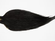 10354 JimsFlyCo Dry Fly Hackle Grade 2 Rooster Cape Black Ties Size 10-24