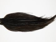 10355 JimsFlyCo Dry Fly Hackle Grade 2 Rooster Cape Black Ties Size 12-22