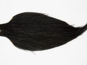 10359 JimsFlyCo Dry Fly Hackle Grade 2 Rooster Cape Black Ties Size 12-18