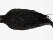 10361 JimsFlyCo Dry Fly Hackle Grade 2 Rooster Cape Black Ties Size 12-20