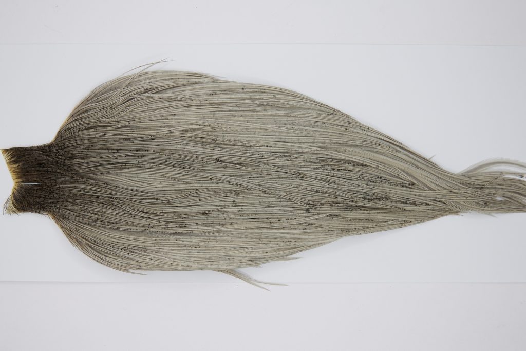 10368 JimsFlyCo Dry Fly Hackle Grade 2 Rooster Saddle Light Dun Ties Size 12-20