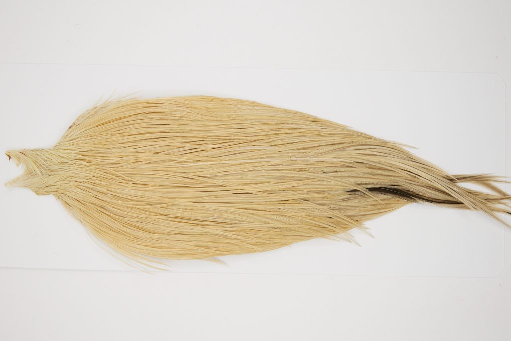 10379 JimsFlyCo Dry Fly Hackle Grade 2 Rooster Cape Ginger Dun Ties Size 10-20