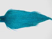 10403 JimsFlyCo Dry Fly Hackle Grade 2 Rooster Cape Grizzly Kingfisher Blue Ties Size 10-20