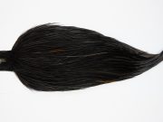 10431 JimsFlyCo Dry Fly Hackle Grade 1 Rooster Cape Black Ties Size 10-22