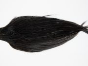 10432 JimsFlyCo Dry Fly Hackle Grade 1 Rooster Cape Black Ties Size 10-22