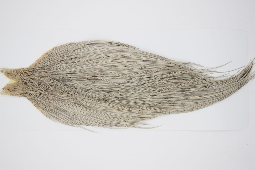 10441 JimsFlyCo Dry Fly Hackle Grade 1 Rooster Cape Light Dun Ties Size 12-20