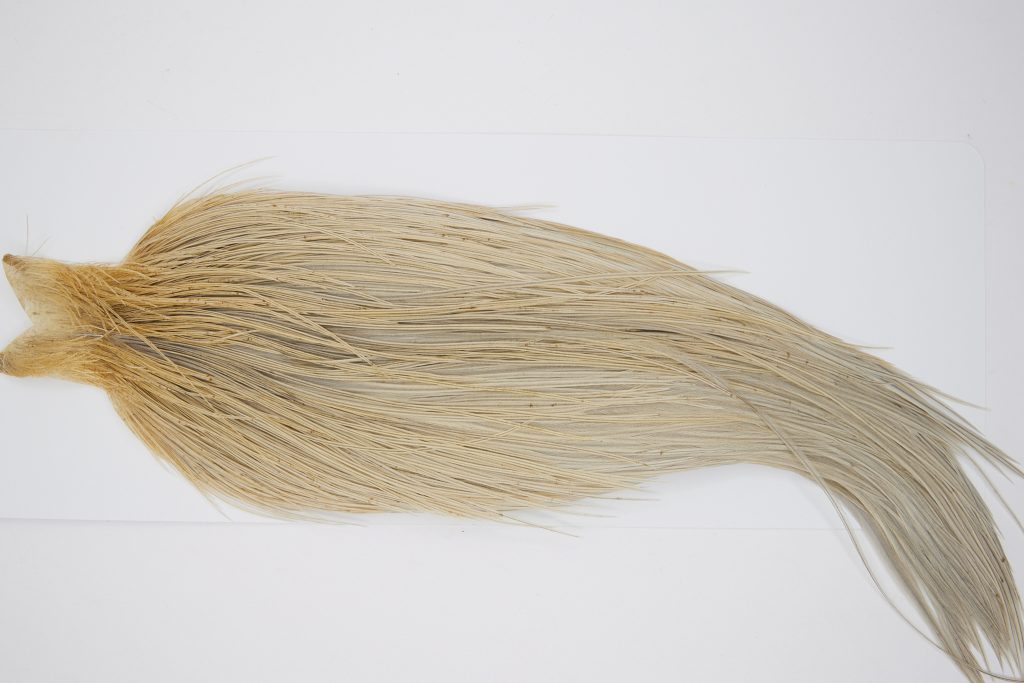 10444 JimsFlyCo Dry Fly Hackle Grade 1 Rooster Cape Light Dun Ties Size 10-20
