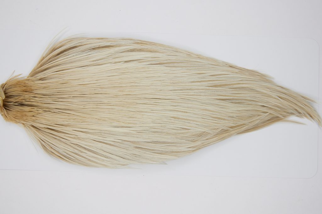 10446 JimsFlyCo Dry Fly Hackle Grade 1 Rooster Cape Light Dun Ties Size 8-20