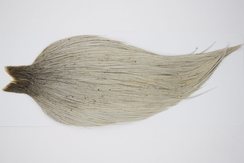 10450 JimsFlyCo Dry Fly Hackle Grade 1 Rooster Cape Light Dun Ties Size 12-20