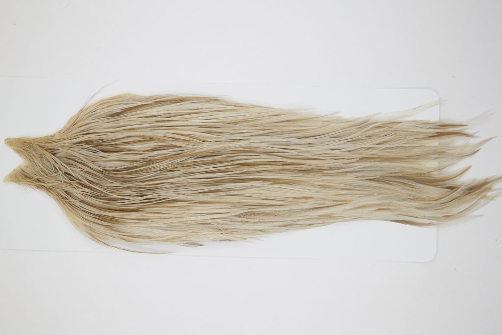 10452 JimsFlyCo Dry Fly Hackle Grade 1 Rooster Cape Dun Splash Ties Size 10-20