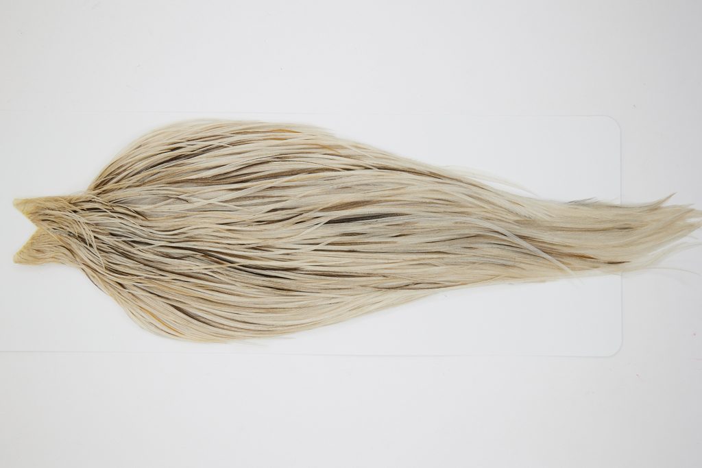 10453 JimsFlyCo Dry Fly Hackle Grade 1 Rooster Cape Dun Splash Ties Size 10-20