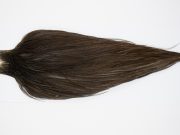 10470 JimsFlyCo Dry Fly Hackle Grade 1 Rooster Saddle Dark Dun Ties Size 8-22