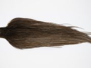 10471 JimsFlyCo Dry Fly Hackle Grade 1 Rooster Saddle Dark Dun Ties Size 10-24