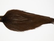 10474 JimsFlyCo Dry Fly Hackle Grade 1 Rooster Saddle Brown Dun Ties Size 10-22