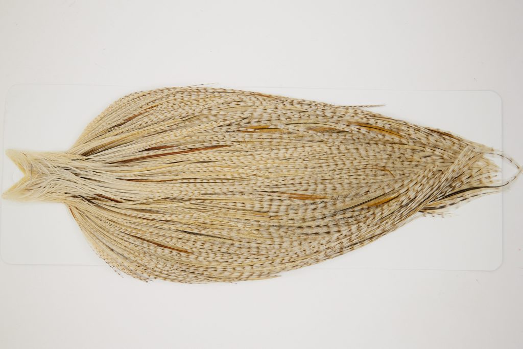 10486 JimsFlyCo Dry Fly Hackle Rhodium Rooster Cape Variant Ties Size 8-20