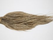 10507 JimsFlyCo Dry Fly Hackle Rhodium Rooster Cape Grizzly Dun Variant Ties Size 10-22