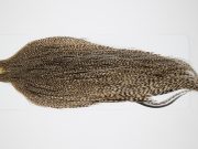 10508 JimsFlyCo Dry Fly Hackle Rhodium Rooster Cape Grizzly Dun Variant Ties Size 10-24