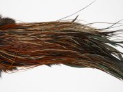 10567 JimsFlyCo Dry Fly Hackle Grade 2 Rooster Saddle Furnace Ties Size 16-18