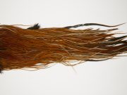 10632 JimsFlyCo Dry Fly Hackle Grade 1 Rooster Saddle Furnace Ties Size 14