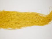 10659 Whiting Dry Fly Hackle Silver Grade Rooster Saddle Golden Straw Ties Size 12-16