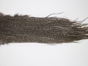 10664 Whiting Dry Fly Hackle Silver Grade Rooster Saddle Grizzly Medium Dun Ties Size 12-14