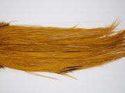 10670 Whiting Dry Fly Hackle Silver Grade Rooster Saddle Medium Ginger Ties Size 16-18