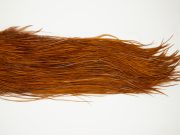 10676 Whiting Dry Fly Hackle Silver Grade Rooster Saddle Brown Ties Size 12-14