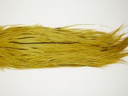 10677 Whiting Dry Fly Hackle Silver Grade Rooster Saddle Golden Olive Ties Size 14-16