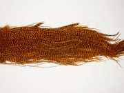 10678 Whiting Dry Fly Hackle Silver Grade Rooster Saddle Grizzly Burnt Orange Ties Size 14-16