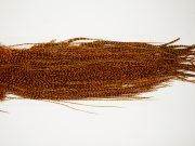 10679 Whiting Dry Fly Hackle Silver Grade Rooster Saddle Grizzly Burnt Orange Ties Size 14-16