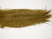 10694 Whiting Dry Fly Hackle Silver Grade Rooster Saddle Grizzly Golden Straw Ties Size 14-18