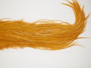 10710 Whiting Dry Fly Hackle Silver Grade Rooster Saddle Golden Brown Ties Size 12-14