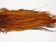 10726 Whiting Dry Fly Hackle Bronze Grade Rooster Saddle Brown Ties Size 16-18