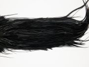 10742 Whiting Dry Fly Hackle Bronze Grade Rooster Saddle Black Ties Size 14-16