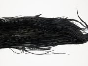 10743 Whiting Dry Fly Hackle Bronze Grade Rooster Saddle Black Ties Size 14